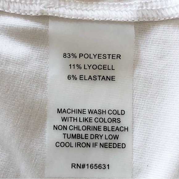 Johnny Was Calme Racerback Tank Top White XS - Picture 8 of 8